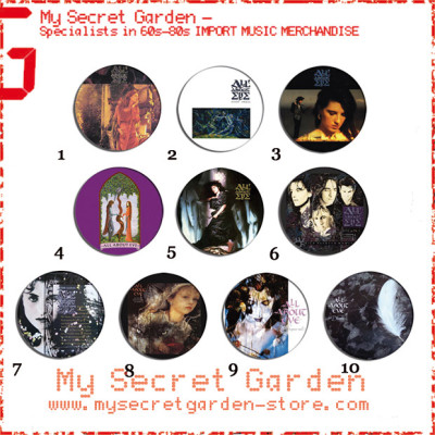 All About Eve - Martha's Harbour, Scarlet And Other Stories Album Pinback Button Badge Set ( or Hair Ties / 4.4 cm Badge / Magnet / Keychain Set )